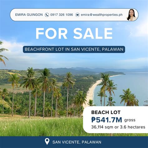beachfront property for sale philippines|Beachfront palawan .